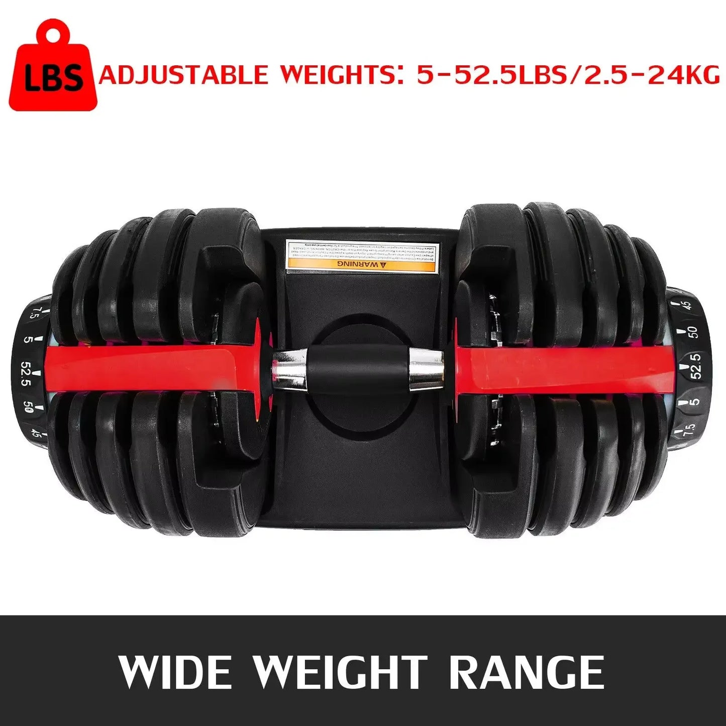 SIHAO Adjustable Dumbbell 24/40 KG 52.5/90 LBS Fitness Equipment Training Arm Muscles Dumbbell Free Shipping Adjustable Bumbbell