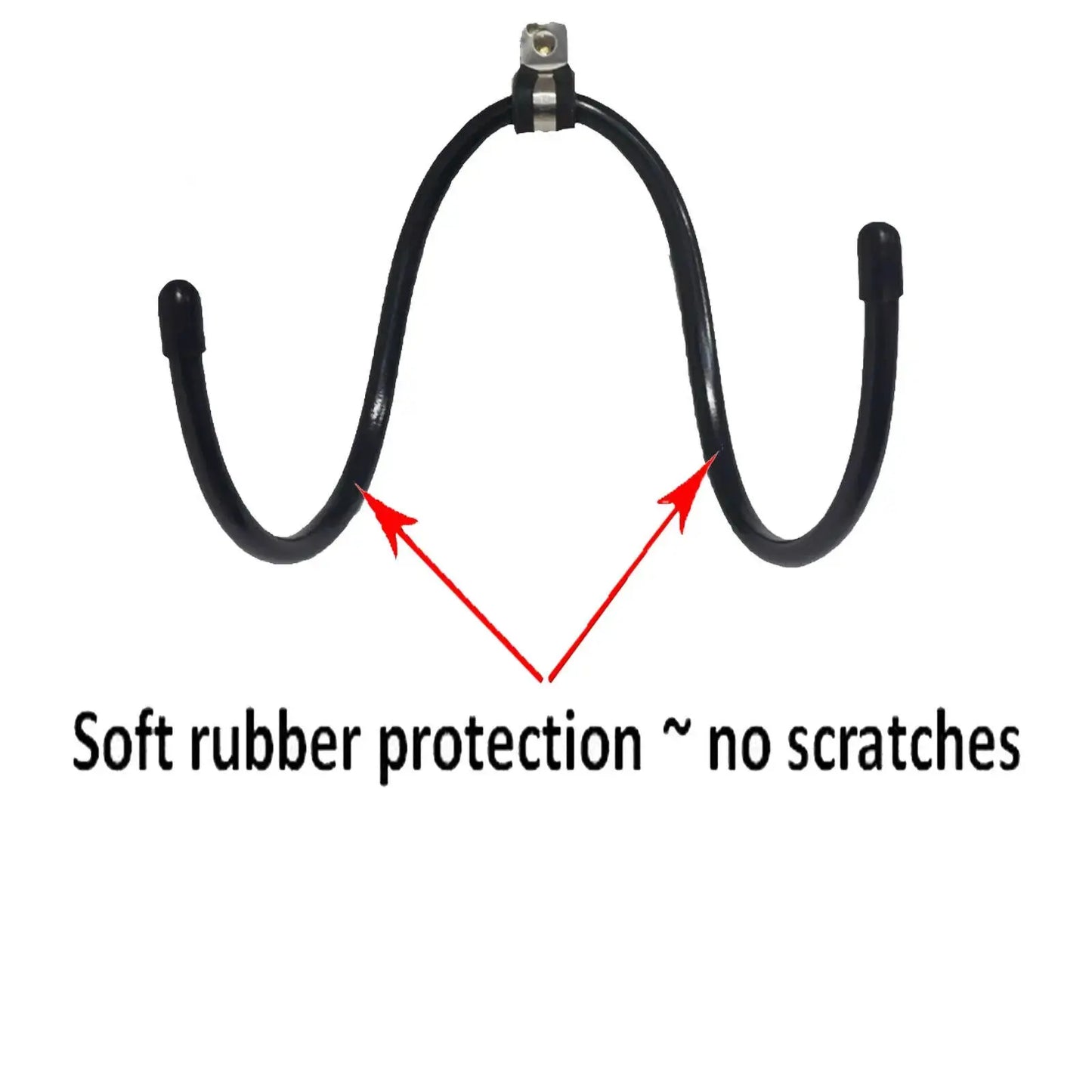 4 Wall Mount Yoga Mat Foam Roller & Towel Rack Holder for Fitness Class Home Gym