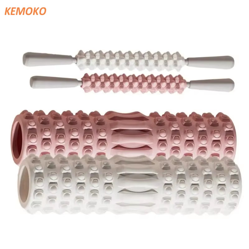 Foam Muscle Massage Rollers Density Back Foam Roller Back Pain Relief Muscle Legs Arms Recovery Yoga Fitness Training Roller