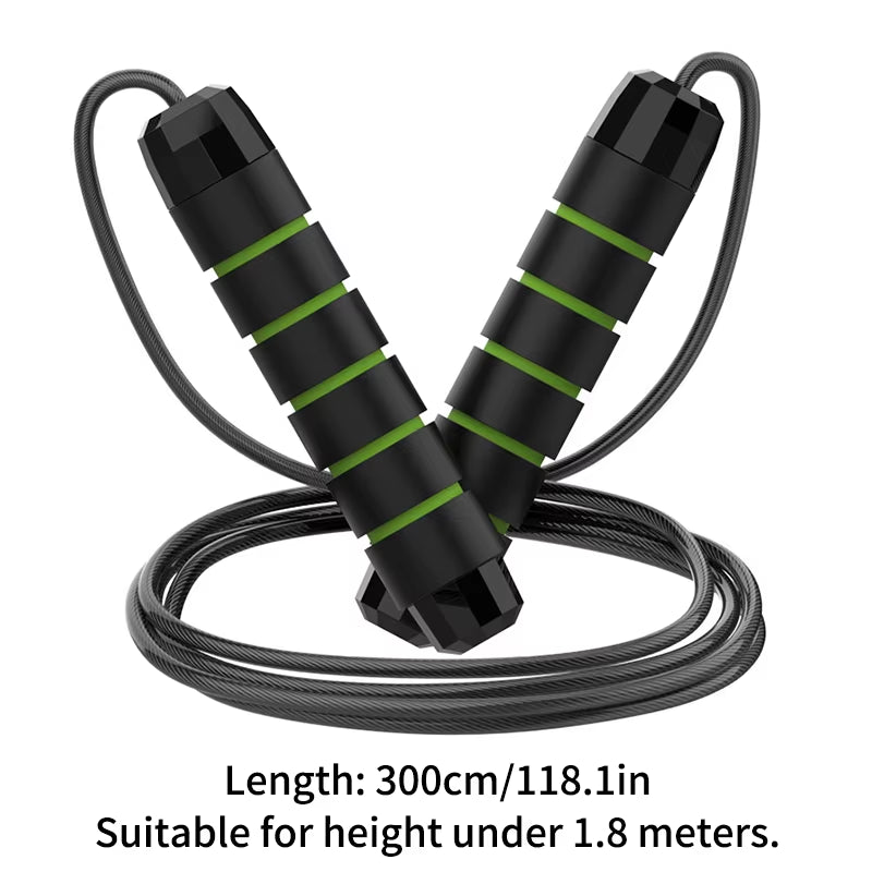 2025 Jump Rope Steel Wire Skipping Exercise Jumping Unisex Fitness Jump Ropes Gym Training Sport Equipment