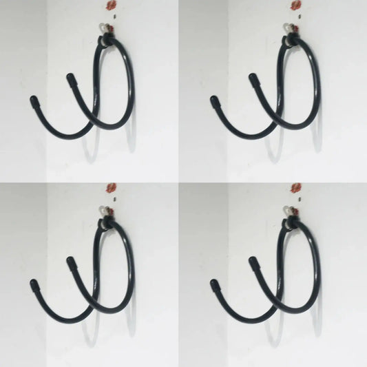 4 Wall Mount Yoga Mat Foam Roller & Towel Rack Holder for Fitness Class Home Gym