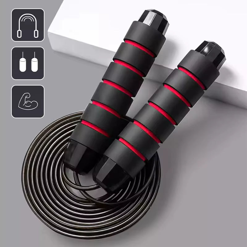 2025 Jump Rope Steel Wire Skipping Exercise Jumping Unisex Fitness Jump Ropes Gym Training Sport Equipment