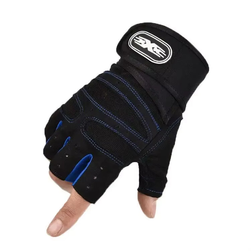 Cycling Gloves Gloves Half Finger Gloves Anti-Slip Shock-Absorbing Breathable Glove for Fitness Cycling Outdoor Sports Unisex