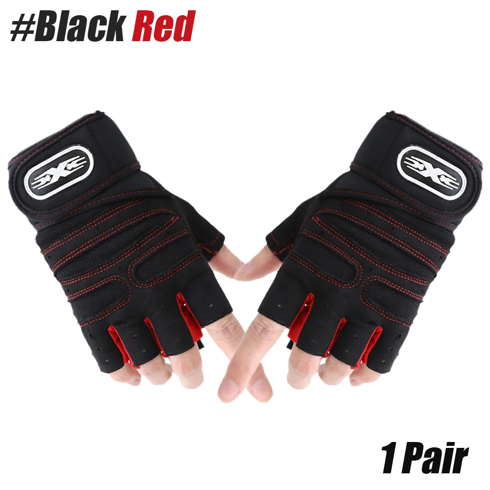 Workout Gloves for Weightlifting and Fitness - Antislip Design with Superior Grip and Palm Protection