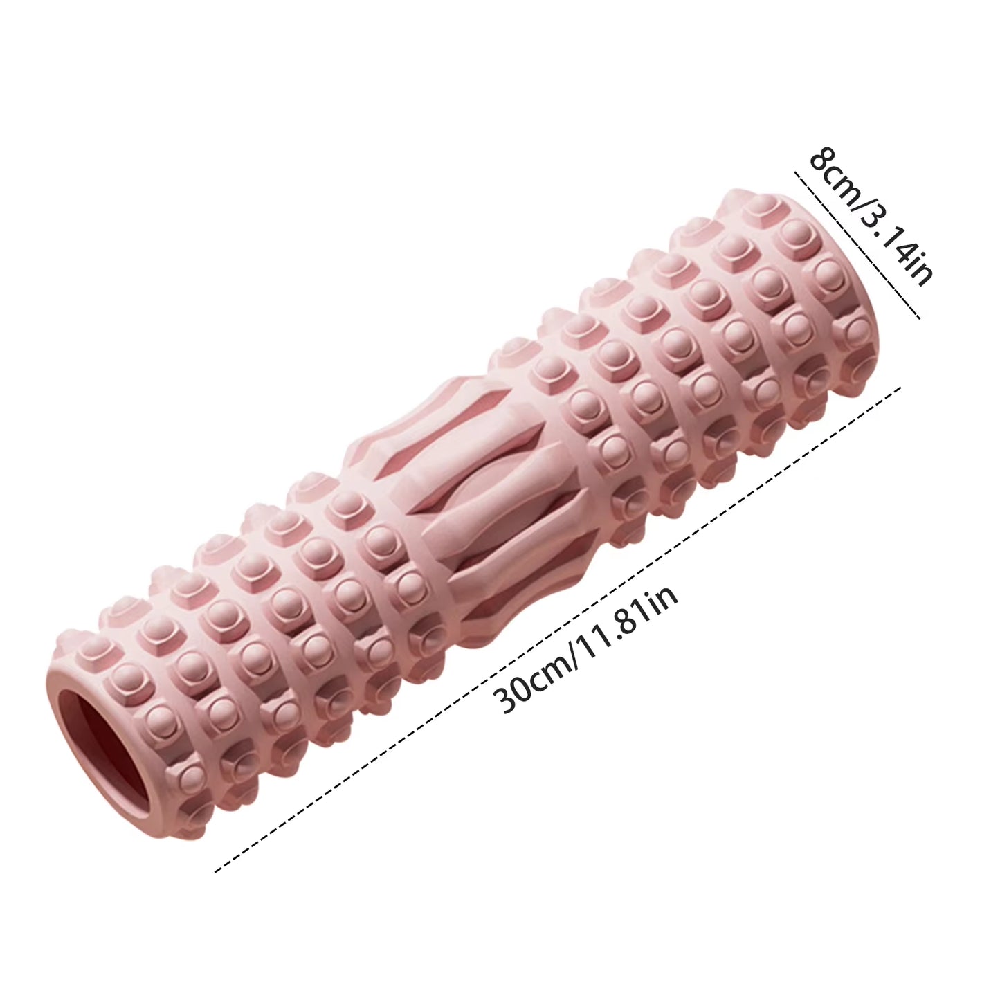 Foam Muscle Massage Rollers Density Back Foam Roller Back Pain Relief Muscle Legs Arms Recovery Yoga Fitness Training Roller