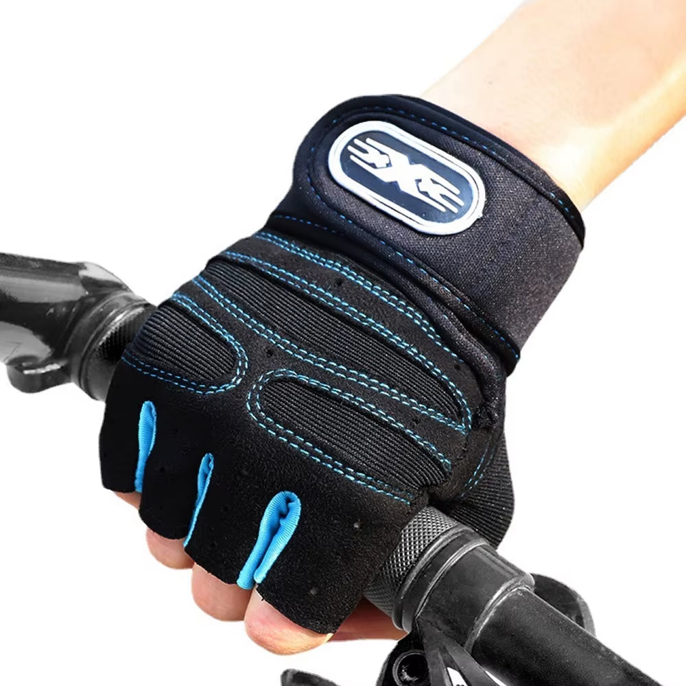Workout Gloves for Weightlifting and Fitness - Antislip Design with Superior Grip and Palm Protection