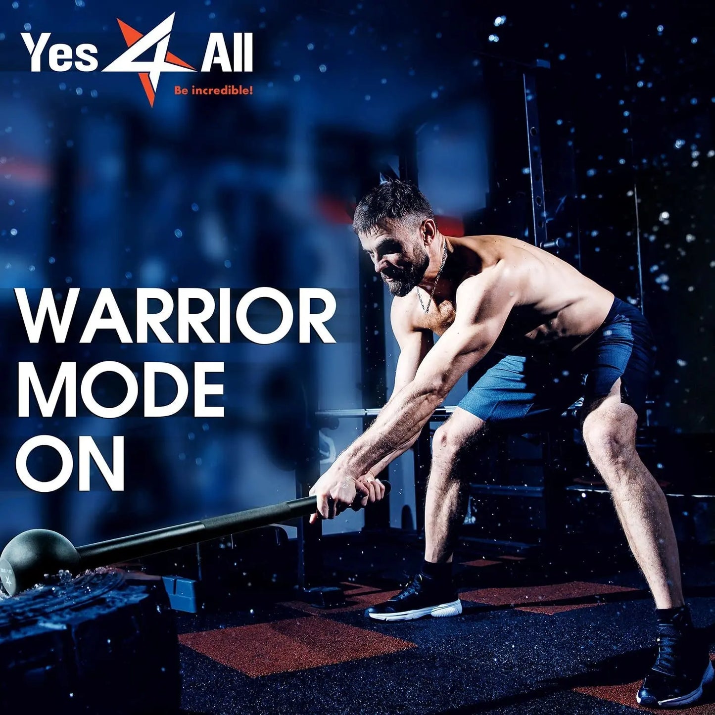 Steel Mace Bell for Comprehensive Strength Training - Suitable for Full Body Workouts, Muscle Development, Shoulder, Grip, and Forearm Exercises - Available in Weights of 5, 7, 10, 15, 20, 25, and 30 LB for Both Men and Women