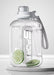 Extra Large Capacity Sports and Fitness Straw Water Bottle