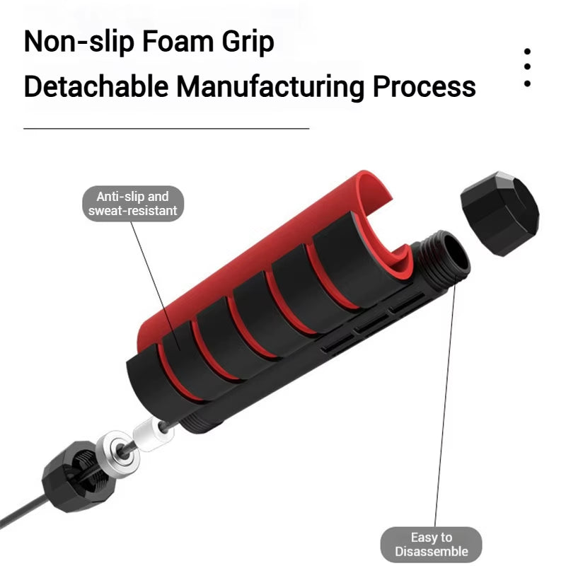 2025 Jump Rope Steel Wire Skipping Exercise Jumping Unisex Fitness Jump Ropes Gym Training Sport Equipment