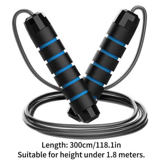 2025 Jump Rope Steel Wire Skipping Exercise Jumping Unisex Fitness Jump Ropes Gym Training Sport Equipment