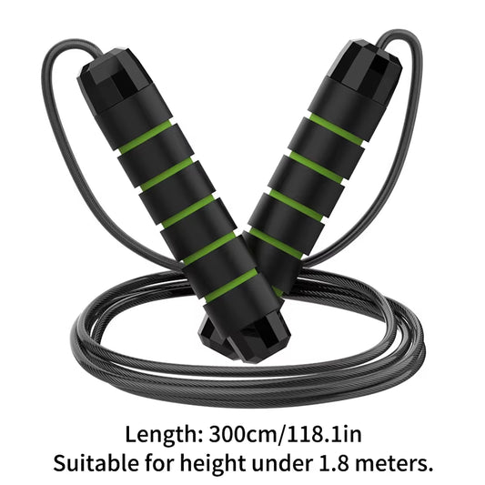 2025 Jump Rope Steel Wire Skipping Exercise Jumping Unisex Fitness Jump Ropes Gym Training Sport Equipment