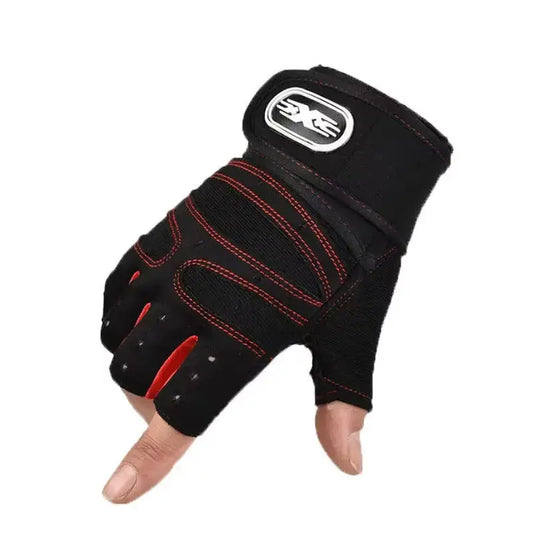 Cycling Gloves Gloves Half Finger Gloves Anti-Slip Shock-Absorbing Breathable Glove for Fitness Cycling Outdoor Sports Unisex